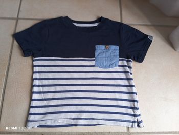T-shirt manches courtes H&M  taille 2/3 ans