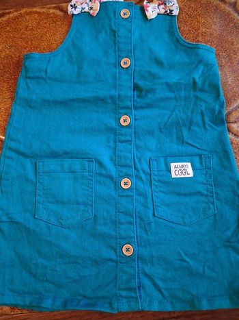 Robe jeans turquoise gemo