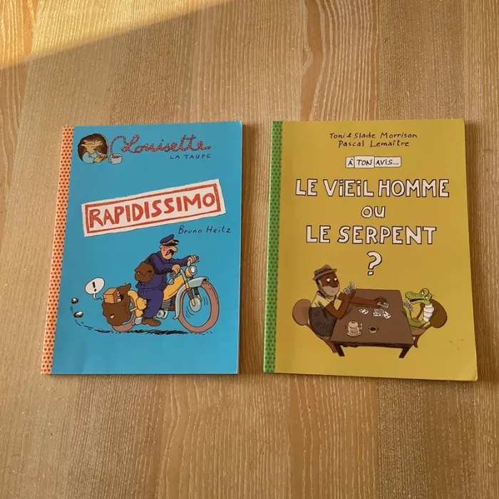 Deux bd école des loisirs