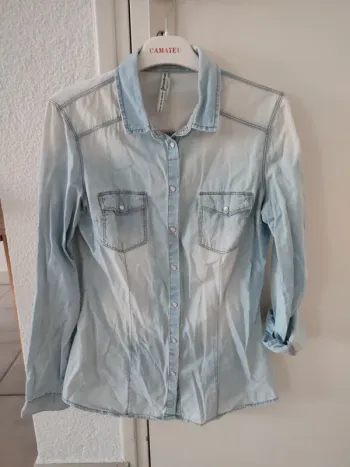 Chemise en jeans stradivarius