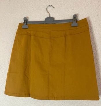 Jupe trapèze zippée T46