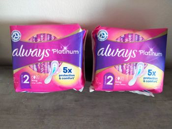 Serviettes Always Platinum x20