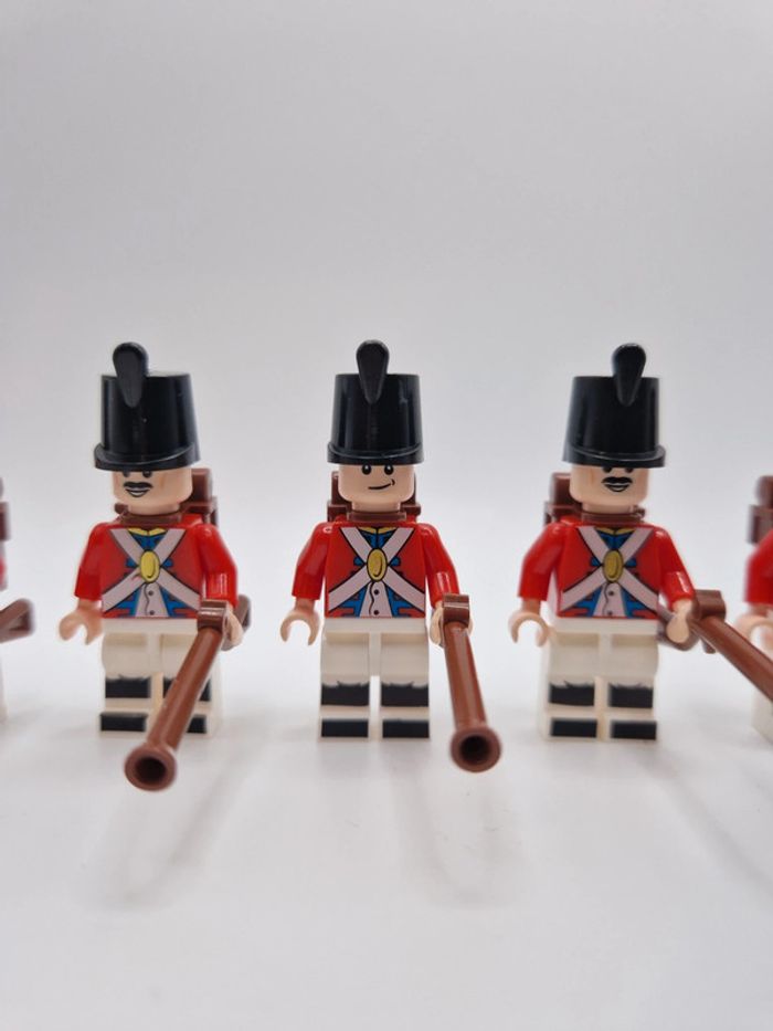 Figurines type lego 5 soldats Napoléoniens - photo numéro 2