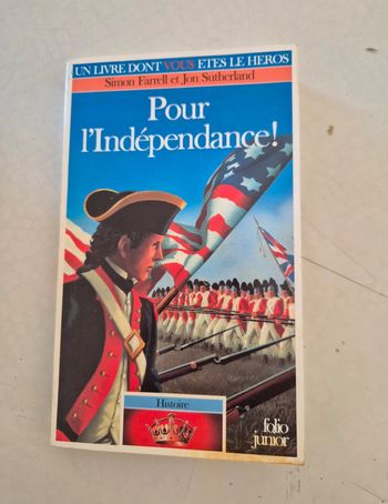 Pour l'independance ! livre dont vous êtes le héros ldvelh