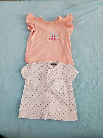 Lot 2 t-shirts 6 mois