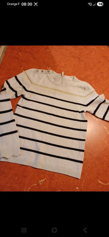 Pull fille taille 7 ans