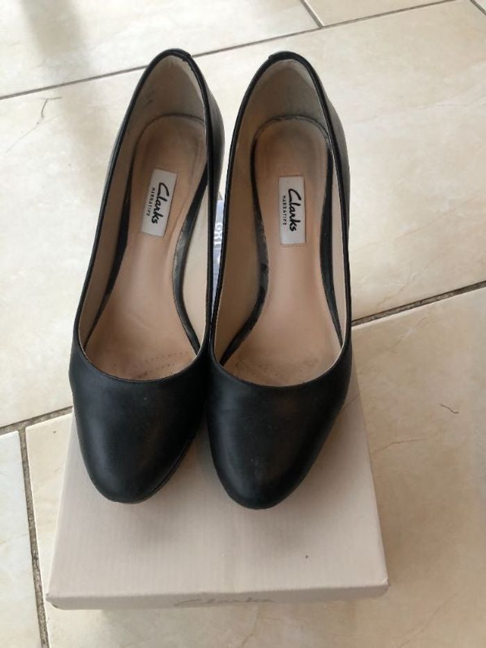 Escarpins noirs "Clarks"
