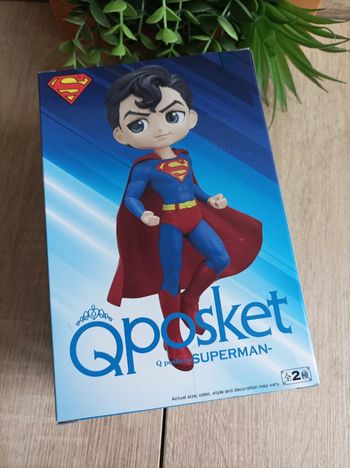 Figurine Superman DC comics Banpresto qposket Bandai 