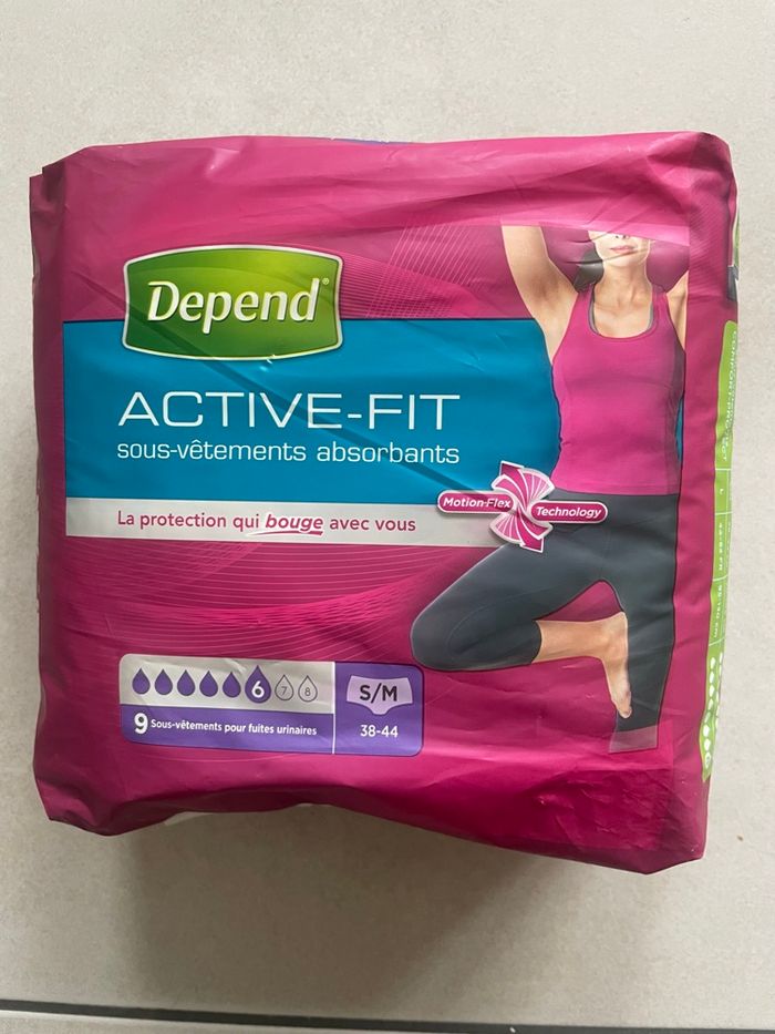 Active-fit sous-vêtements absorbants