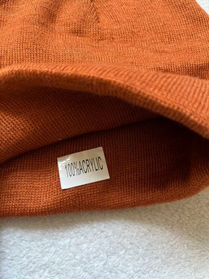 Bonnet garçon marron Taille 3-5 ans Neuf - photo numéro 3