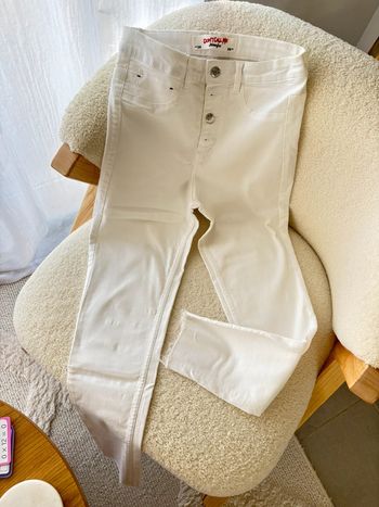 Jean Jennyfer taille 38 blanc