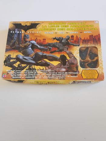 Batman begins la ligue des assassins jeu Mattel complet 