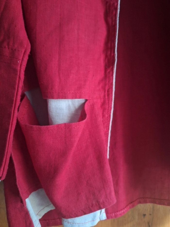 Veste chemise 100 pour cent lin - photo numéro 3