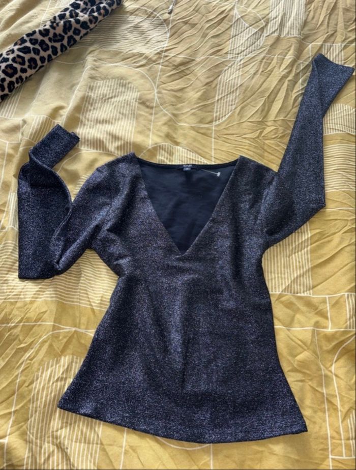 Pull en V pour les fêtes de fin d’année