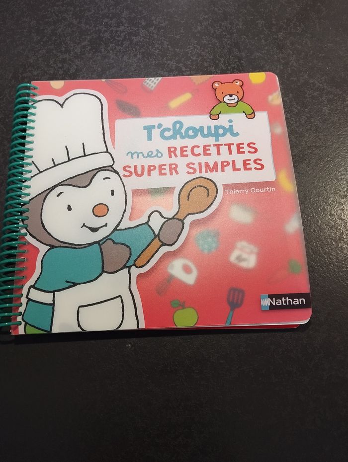 Livre recette T'choupi