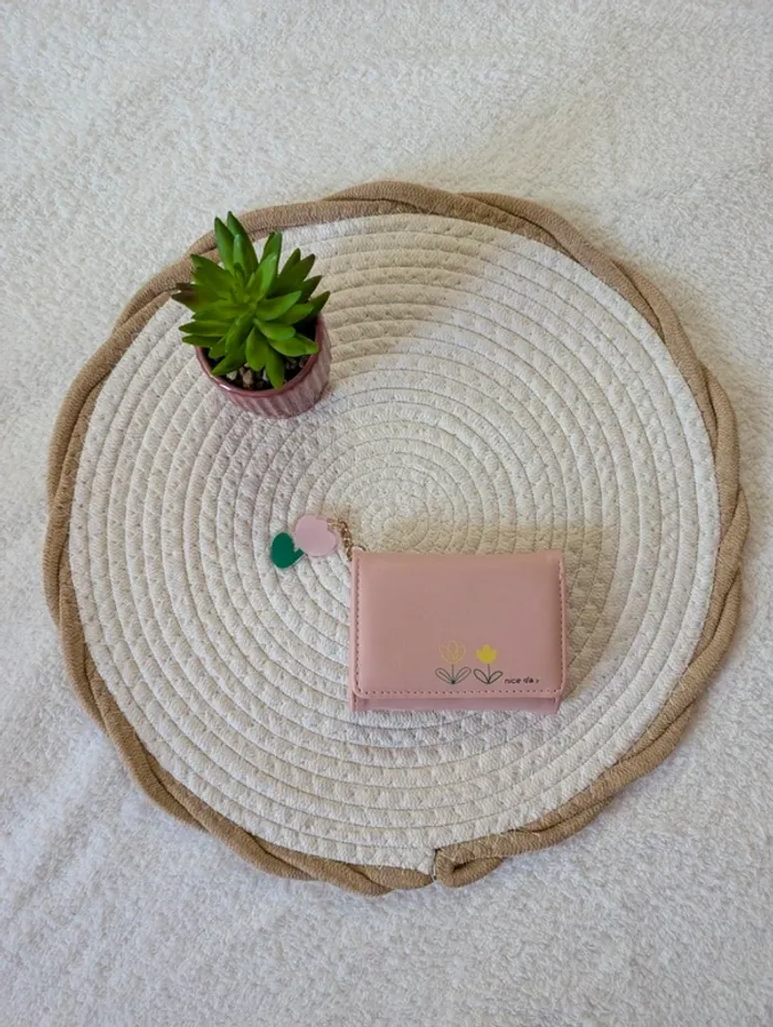 🌷 Porte feuille tulipe