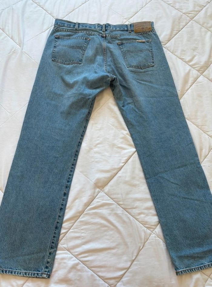 Jean vintage Rica Lewis RL70 relaxed fit droit – bleu clair – taille 50/2XL – 90s homme - photo numéro 12