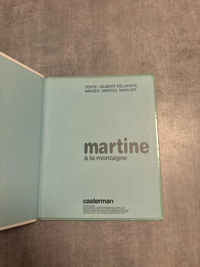 Livre Martine à la montagne - photo numéro 2