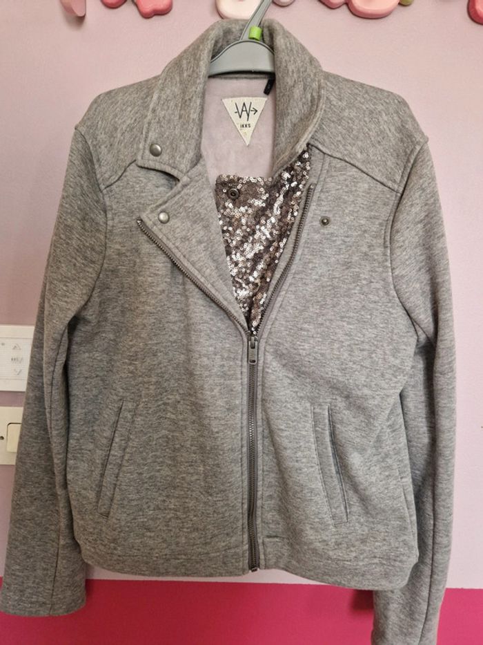 Cardigan molletonné NEUF style perfecto