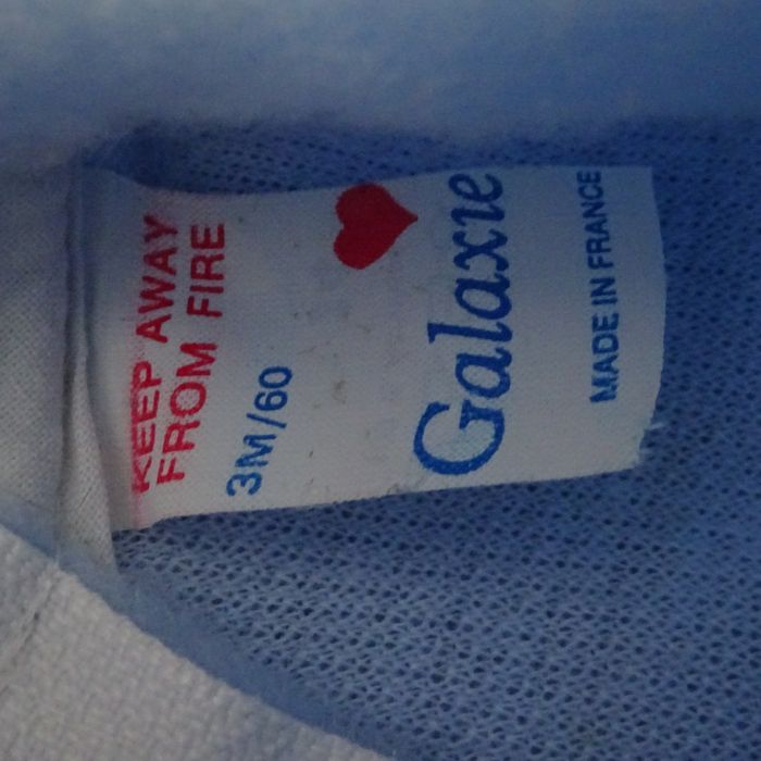 Pyjama bleu bébé 3mois Galaxie - photo numéro 5