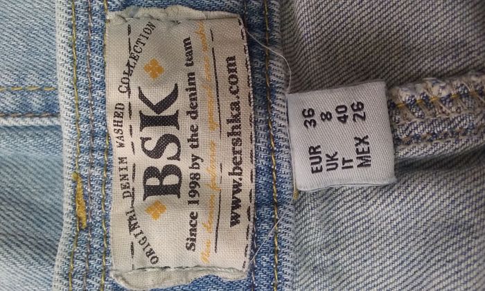 mini jupe en jeans Bershka femme - photo numéro 4