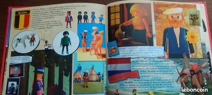 Livre Mon tour du monde avec Playmobil n°1 - photo numéro 3