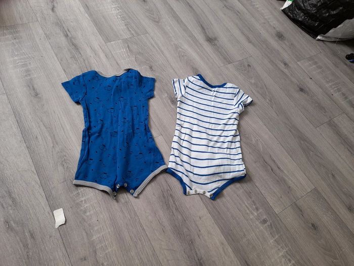 Lot de 2 body combishort 9 mois - photo numéro 5