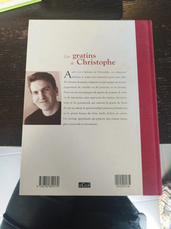 Livre de recettes "les gratins de Christophe" - photo numéro 2
