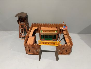 Playmobil fort Glory Western cowboy indien  tour de garde mirador  quartier général