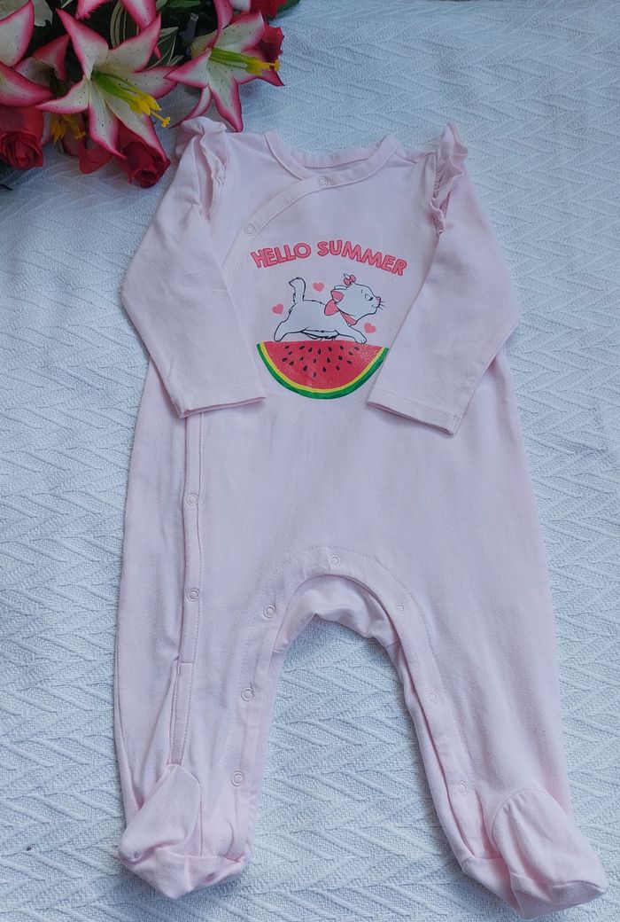 Lot de 3 dors-bien en jersey print Marie Disney pour bébé fille - photo numéro 4