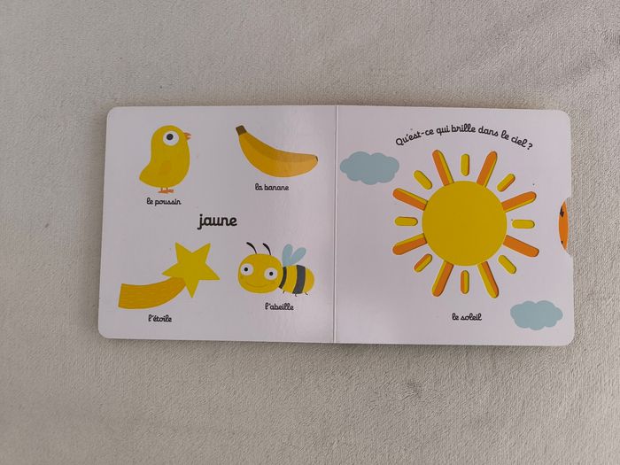 Livre Kididoc Mon imagier des couleurs Nathan - photo numéro 5