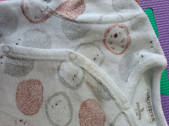 Lot de 2 pyjamas velours Orchestra 9m - photo numéro 8