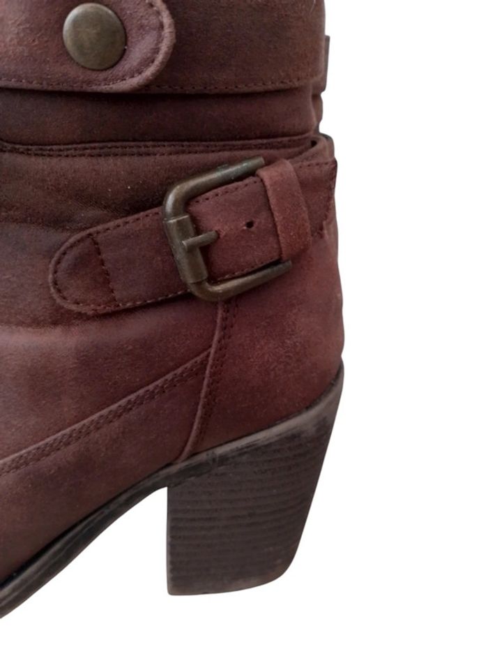 Boots marron vieillit - photo numéro 4