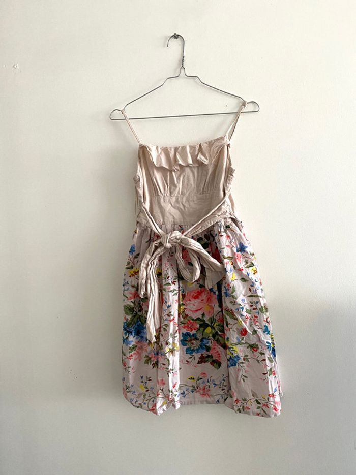 Robe fleurie topshop 36