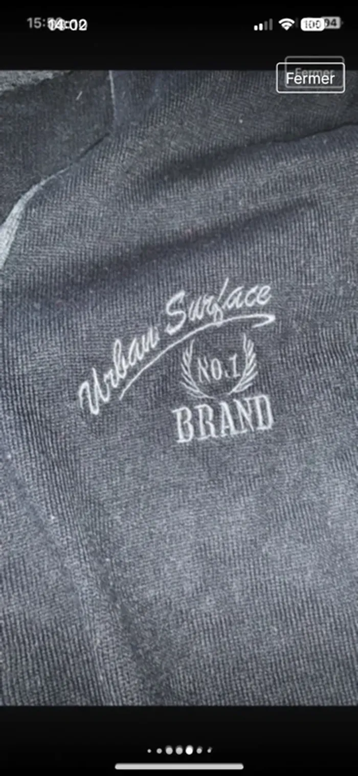 Gilet à bouton vintage taille M - photo numéro 4