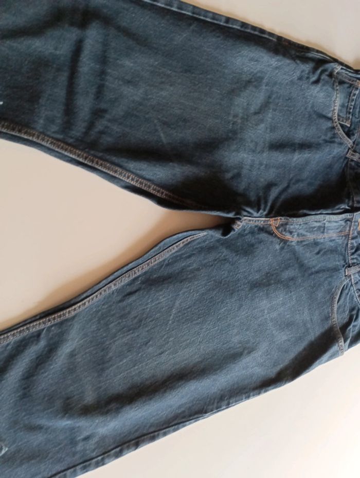 Pantalon jeans homme Kiabi taille 48 coupe droite - photo numéro 3