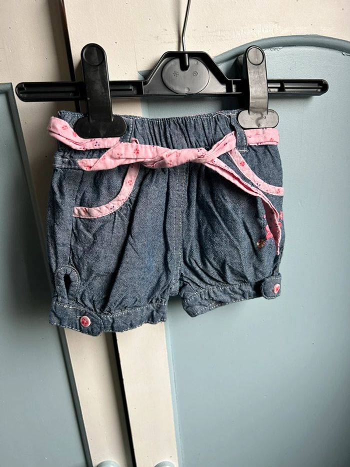 Short en jean , kimbaloo, 1 mois