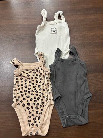 Lot de bodies bébé fille 3 mois