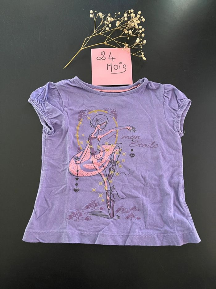 Teeshirt danseuse étoile