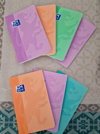 Lot de carnets Oxford