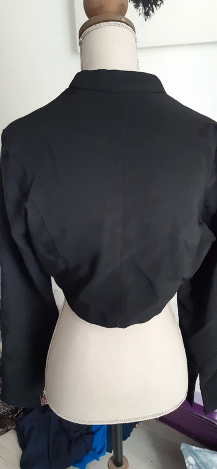 Veste boléro noire Ici et Maintenant - photo numéro 3