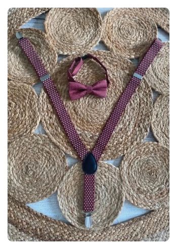 Bretelles + noeud papillon 🦋