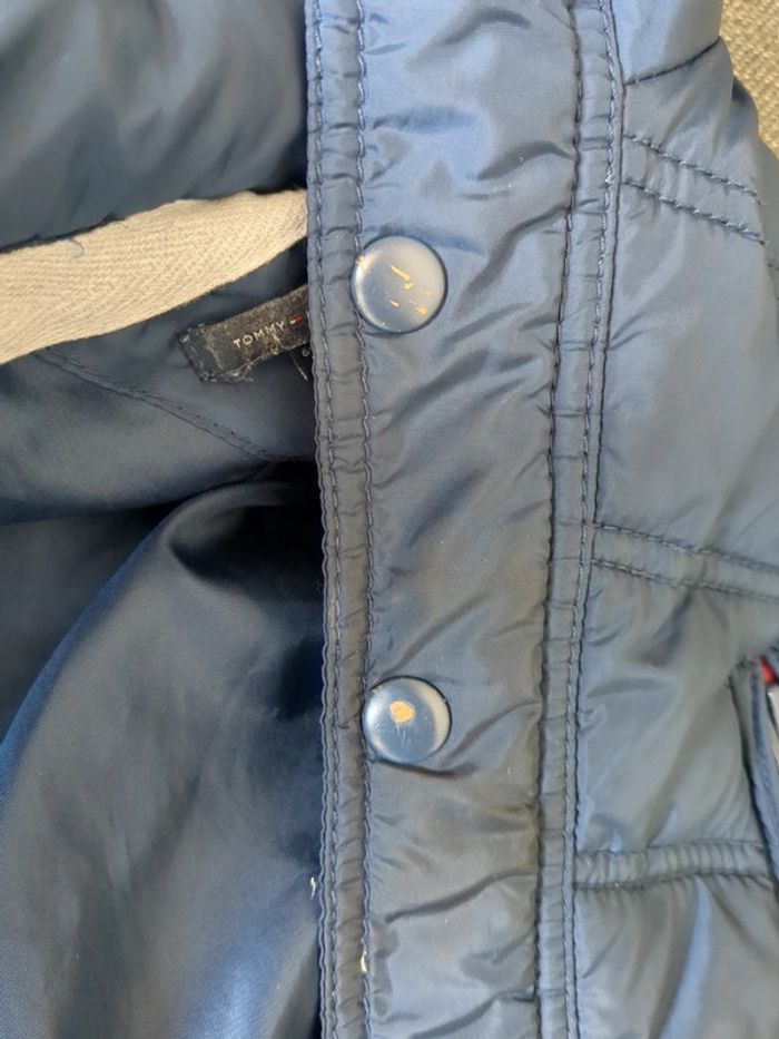 Manteau tommy Hilfiger bébé 6-9 mois marine - photo numéro 8
