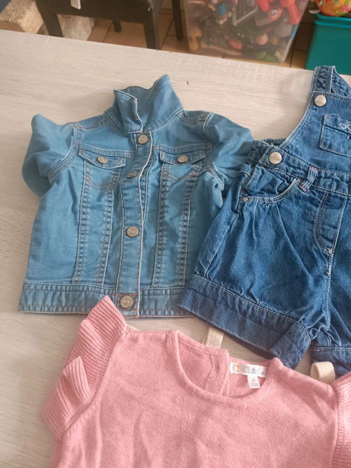 Lot vêtements fille 9 mois été - photo numéro 4