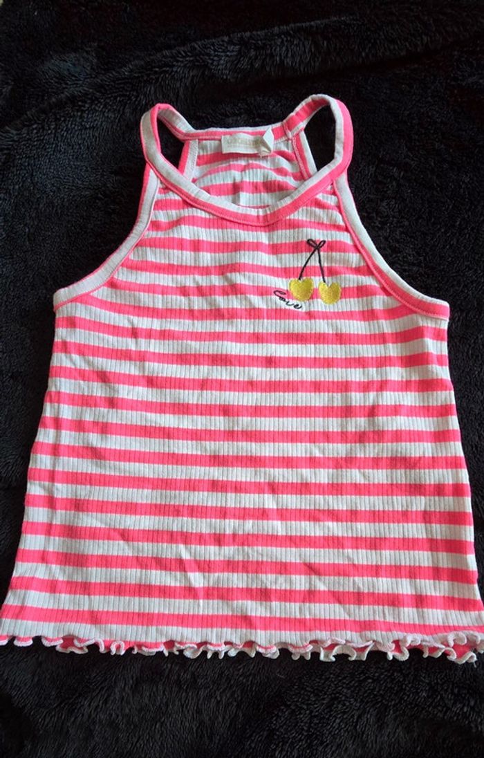 Debardeur à bretelles fille 5 ans