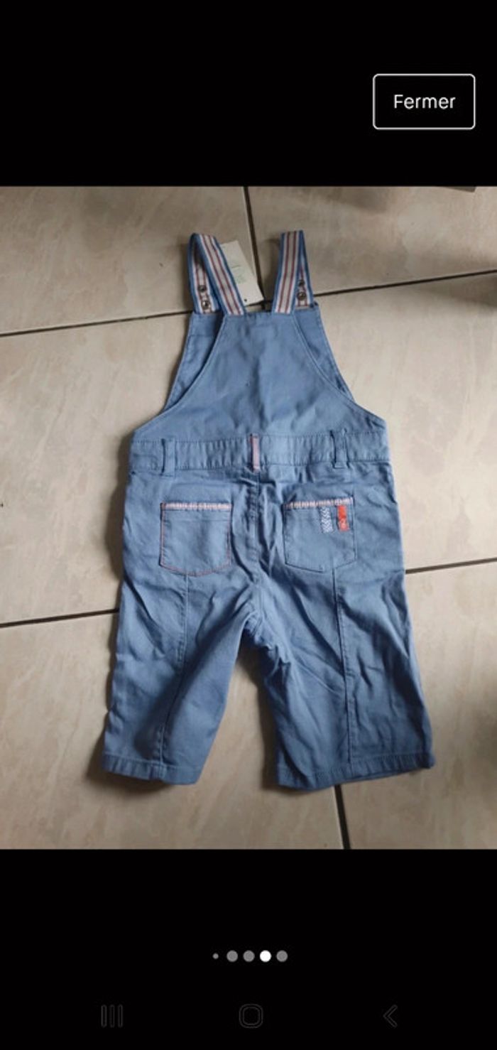 Salopette short été okaidi neuf 23 mois - photo numéro 6