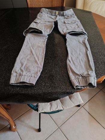 Pantalon détachable sergent major 9 ans 134 cm.