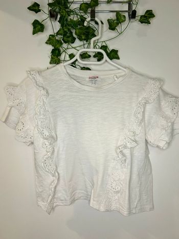 T-shirt manches volants