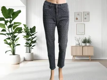 Jean Mango collection coupe slim ,taille mi-haute ,texture stretch