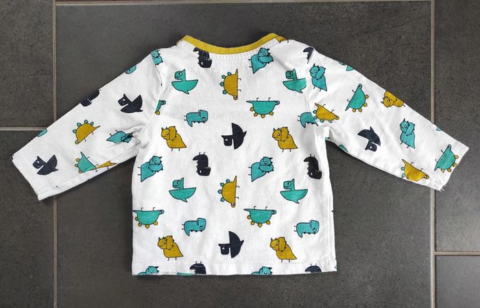 Tee shirt bébé garçon manches longues - photo numéro 2